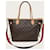 Louis Vuitton Neverfull MM Reversibile Monogramma Rivoltabile Rosso - vista 8