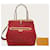 Louis Vuitton Neverfull MM Reversibile Monogramma Rivoltabile Rosso - vista 9