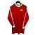 Vestido de jersey de algodón Gucci Adidas Roja