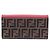 Fendi WOC Mini Chain Wallet Crossbody Marrone - vista 3