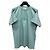 Balenciaga T-Shirt mit BB-Logo-Stickerei Blau