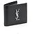Saint Laurent Silver Logo Wallet Black - view 9