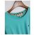 Burberry T-shirt a maniche corte con ricamo Archive Blu - vista 6