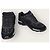 Chanel Sneakers Cruise in tweed nero con logo CC - vista 4