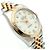 Rolex Orologio Combinato Datejust da Uomo con Quadrante in Madreperla MOP e Diamanti Bianco - vista 11