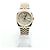 Rolex Orologio Combinato Datejust da Uomo con Quadrante in Madreperla MOP e Diamanti Bianco - vista 3