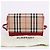 Burberry Mini sac à bandoulière à chaîne Vintage Check Red - vue 12