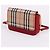 Burberry Mini sac à bandoulière à chaîne Vintage Check Red - vue 2