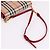 Burberry Mini sac à bandoulière à chaîne Vintage Check Red - vue 6