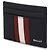 Bally Leather Card Wallet Blue - view 4