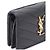 Saint Laurent Kompakter Kartenhalter mit Monogramm in Gold Schwarz - Ansicht 12