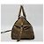 Jimmy Choo Große Tote Schultertasche Braun - Ansicht 4