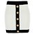 Balmain Button Knit Skirt