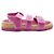Chanel Sandali Espadrilles in Velluto con Velcro Rosa