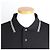 Moncler PK Kurzarm-T-Shirt Schwarz - Ansicht 5