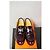 Hermès Mocasín Paris con hebilla plateada burdeos Roja - vista 6