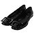Roger Vivier Ballerine in vernice con occhielli Nero
