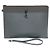 Saint Laurent Pochette Clutch All Black Cassandra Fermeture Éclair Porte-Tablette Monogramme Gaufré Noir - vue 2