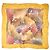 Louis Vuitton Sciarpa in chiffon di seta Logo Autumn Sky Senape Giallo - vista 3