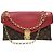 Louis Vuitton Borsa a tracolla Palace Chain in tela Monogram rossa Rosso