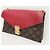 Louis Vuitton Borsa a tracolla Palace Chain in tela Monogram rossa Rosso - vista 3