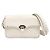 Valentino Borsa a tracolla e borsa a spalla con chiusura dorata Bianco