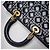 Dior Bolsa Tote Lady Black Patent Cannage Gold Hardware (Excelente, Large) Preto - vista 14