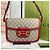 Gucci Borsa a Spalla Horsebit Rosso - vista 2