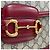 Gucci Borsa a Spalla Horsebit Rosso - vista 3