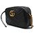 Gucci Borsa a tracolla Matelassé Marmont Nero - vista 2