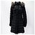 Moncler Abrigo largo de plumón para mujer Hermine Plata - vista 2