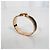 Hermès Bracciale stretto con chiusura a T in oro rosa e nero - vista 7