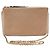 Louis Vuitton Borsa Crossbody Pochette Double Zip Chain Monogram Empreinte Marrone