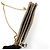 Louis Vuitton Borsa Crossbody Pochette Double Zip Chain Monogram Empreinte Marrone - vista 6
