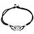 Valentino Bracciale in pelle Nero