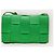 Bottega Veneta Borsa a tracolla Cassette in intrecciato verde - vista 2