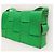 Bottega Veneta Borsa a tracolla Cassette in intrecciato verde - vista 4