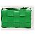 Bottega Veneta Borsa a tracolla Cassette in intrecciato verde - vista 6