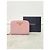 Prada Hellrosa Saffiano Kartenetui mit goldenem Metalllogo Pink - Ansicht 6