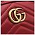 Gucci GG Marmont Matelassé Gürteltasche Rot - Ansicht 8