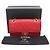Chanel Borsa a tracolla con patta CC Logo Happy in scamosciato e velluto con cuciture Rosso - vista 18