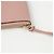 Bamboo Gucci Clutch in pelle rosa con nappa in bambù - vista 10