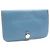 Hermès Dogon Duo Bi-fold Long Wallet Blau