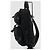 Double Prada Re-Nylon Triangle Logo Slingback Backpack Black - view 3