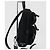 Double Prada Re-Nylon Triangle Logo Slingback Backpack Black - view 4