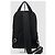 Double Prada Re-Nylon Triangle Logo Slingback Backpack Black - view 5