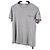 Moncler Kurzarm-T-Shirt mit Tasche Grau Braun