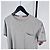 Moncler Kurzarm-T-Shirt mit Tasche Grau Braun - Ansicht 3