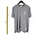 Thom Browne T-Shirt mit Anker-Icon und kurzen Ärmeln Grau Braun
