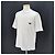 Prada Kurzarm-T-Shirt mit Tasche und Triangle-Logo Weiß - Ansicht 4